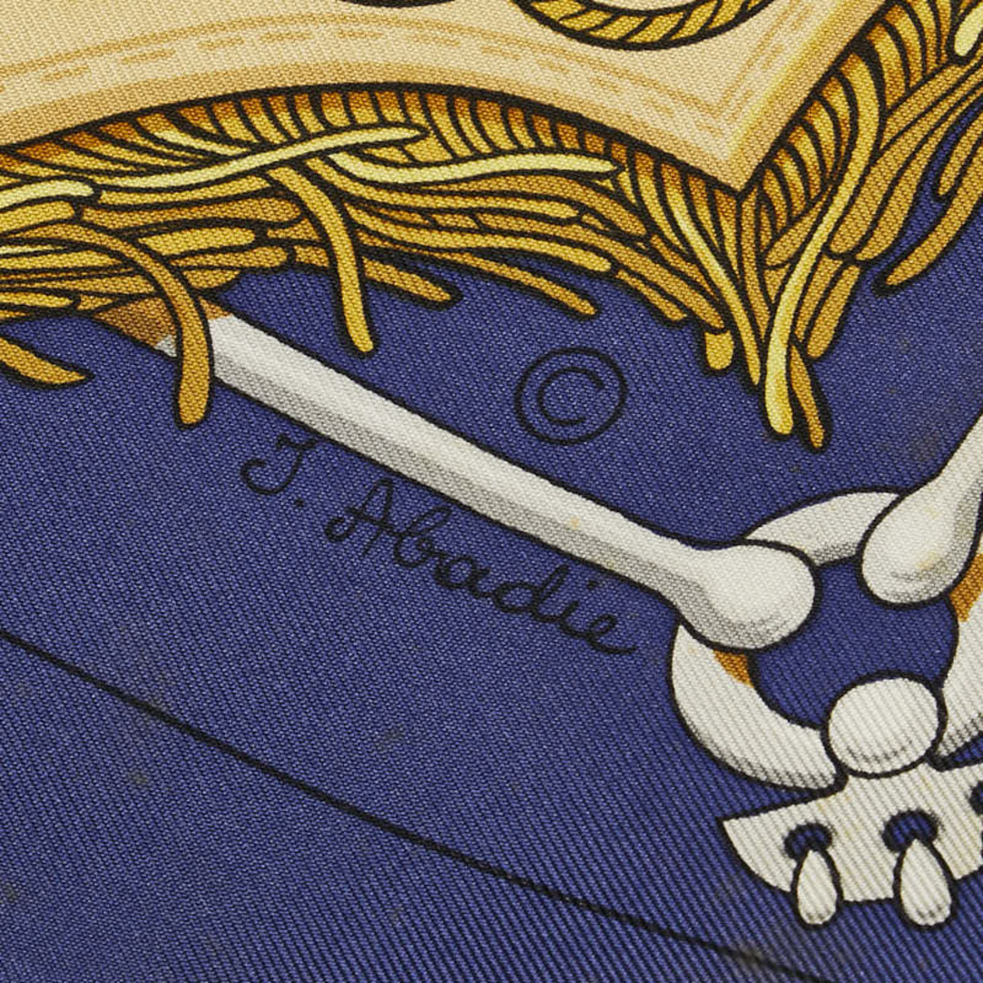 HERMES - エルメス カレ90 Cliquetis カチカチ 剣柄 スカーフ シルク