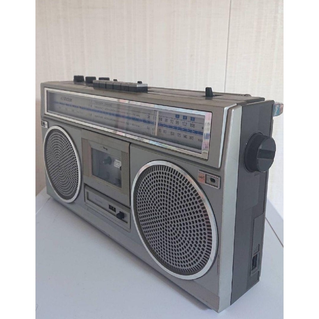 Victor - ビクター RC 555 ラジカセ 可動品 昭和レトロ 当時物の通販