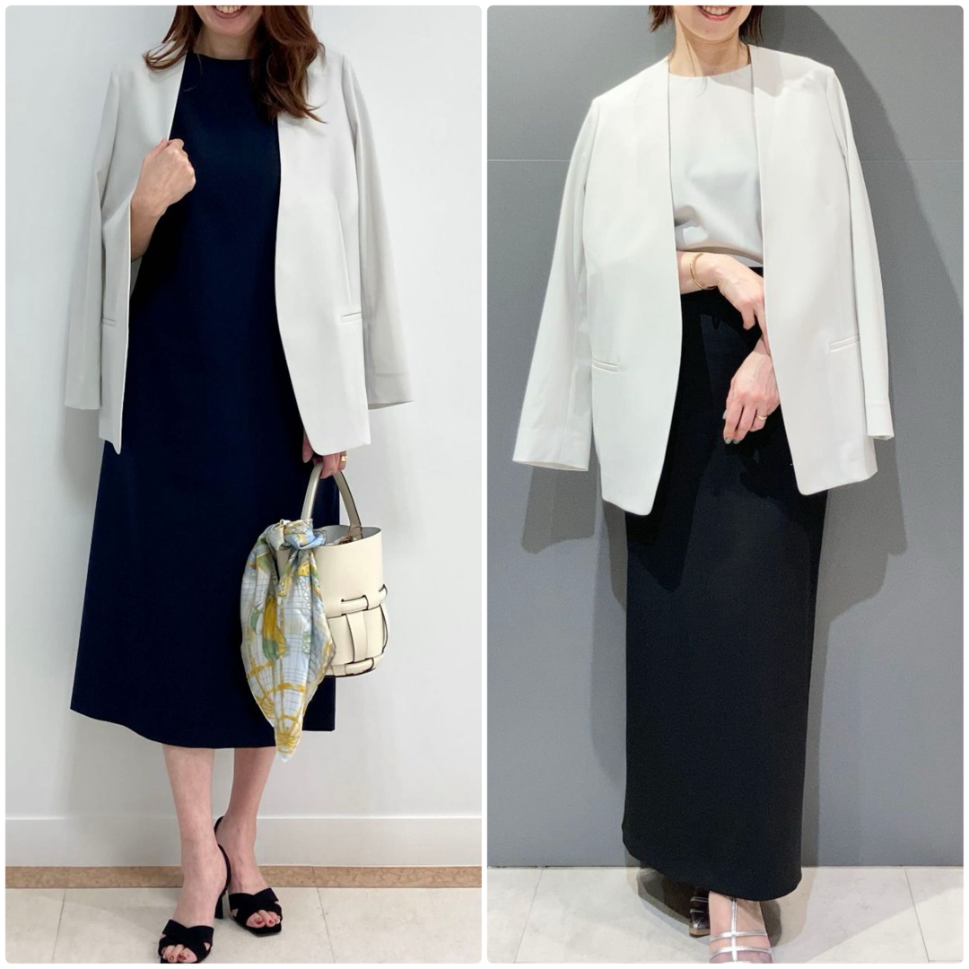 Theory luxe - 新品 theory luxe 24SS Sycamore2 ノーカラージャケット