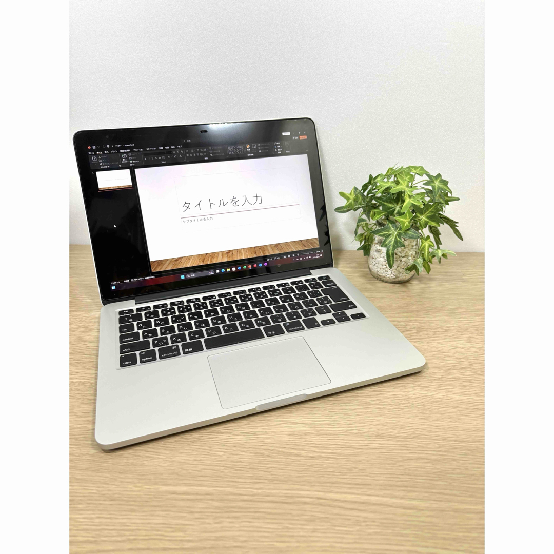 Mac (Apple) - Office 2024 MacBook Pro13 SSD Windows11の通販 by