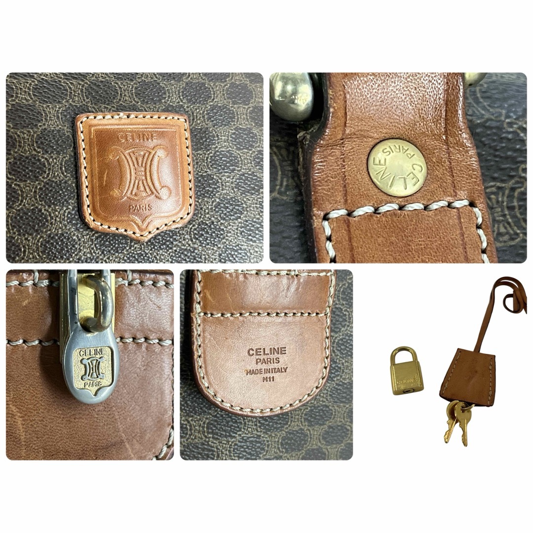 CELINE - 当時物 オールド セリーヌ ボストンバッグ 旅行カバン