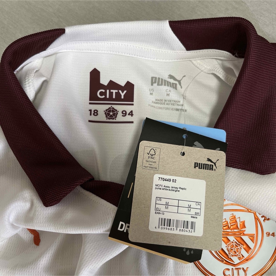 マンチェスターシティ 23/24 アウェイ グヴァルディオル サイン入り M