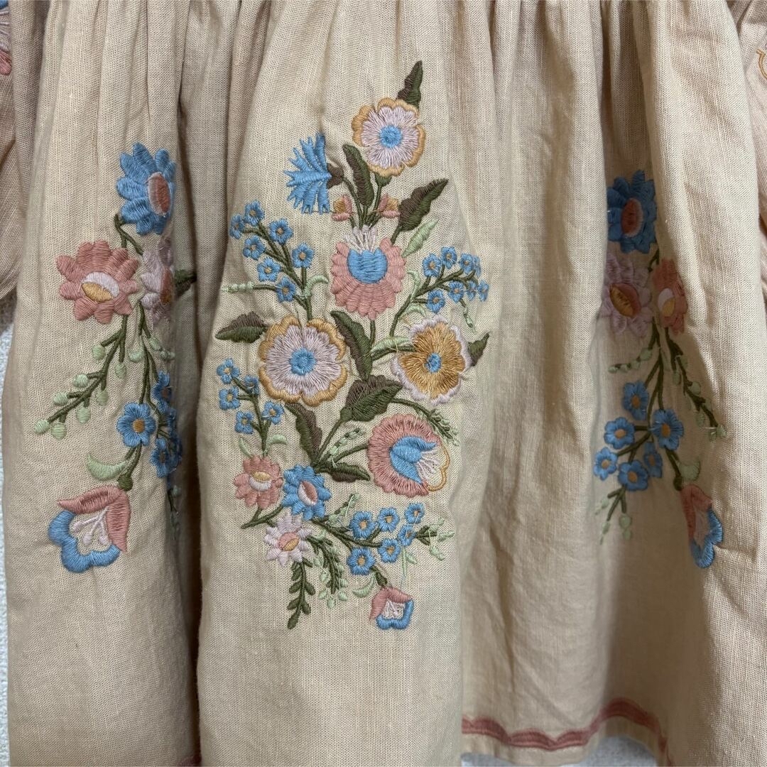 AW24 Apolina Mia Dress Almond 3-5y アポリナ