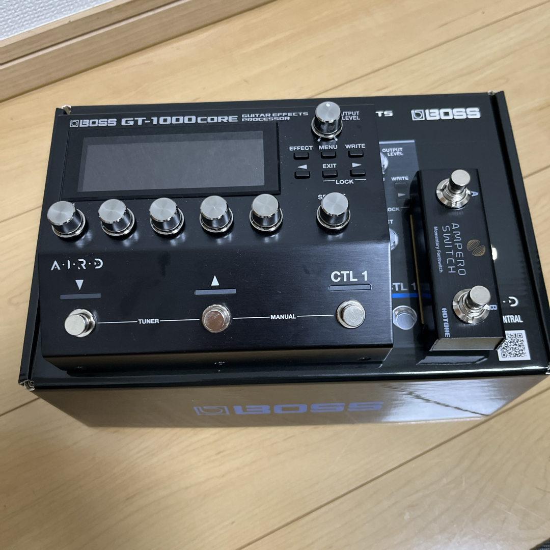 BOSS GT1000 CORE + フットスイッチ BOSS GT1000core 自作フット
