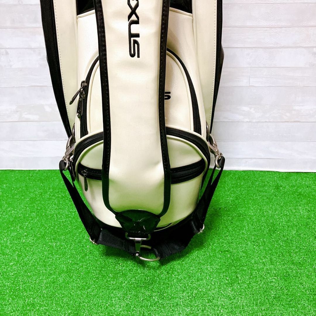 LEXUS - レクサス キャディバッグ ゴルフ バッグ 9.5型 3点式 エナメル