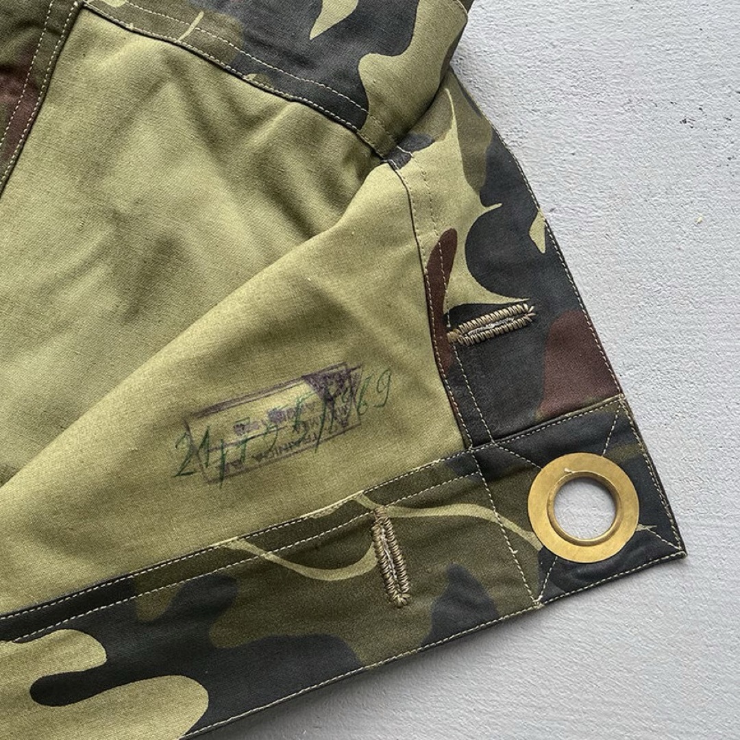 MILITARY - ルーマニア軍幕 デッド 希少 リーフカモ デットストック