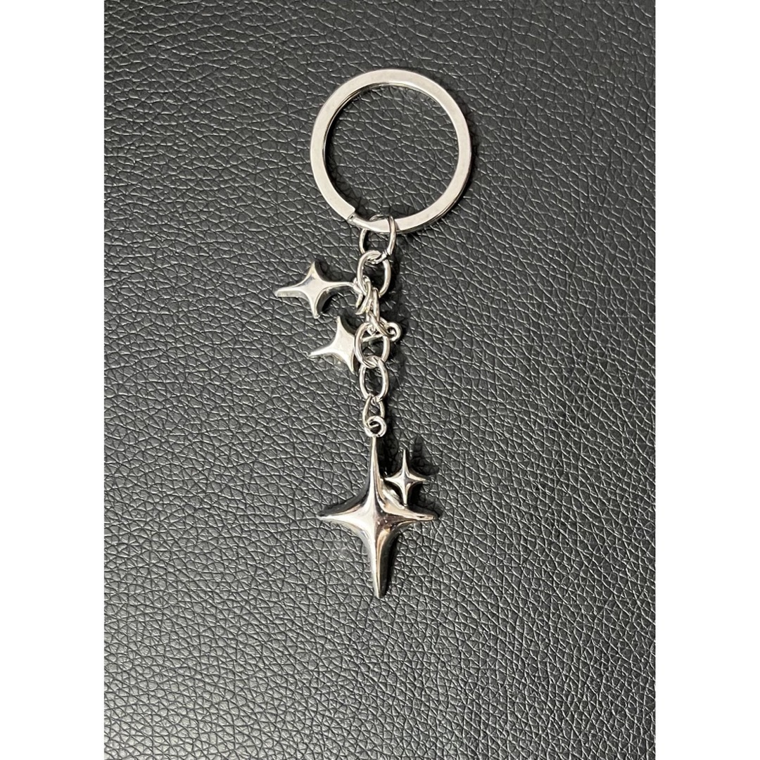 シルバー 星型 キーホルダーY2Kの通販 by たけも's shop｜ラクマ