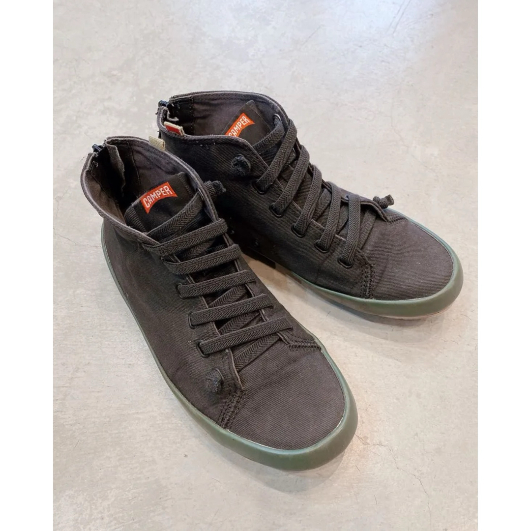 CAMPER - CAMPER カンペール ハイカットスニーカー 40 (25〜25.5cm)の