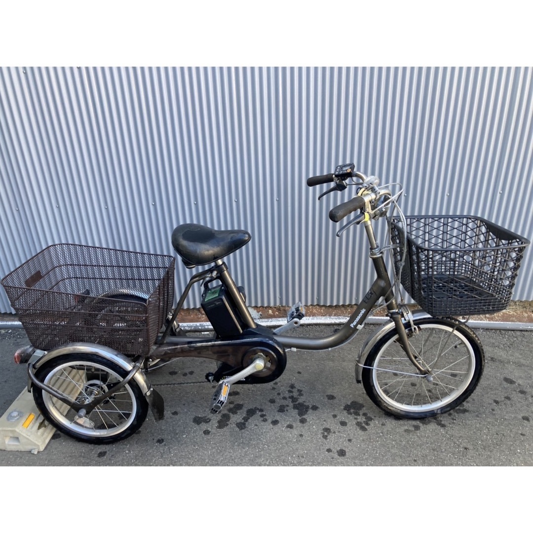 Panasonic - パナソニック最新機種電動アシスト自転車viviLIFE3輪車18