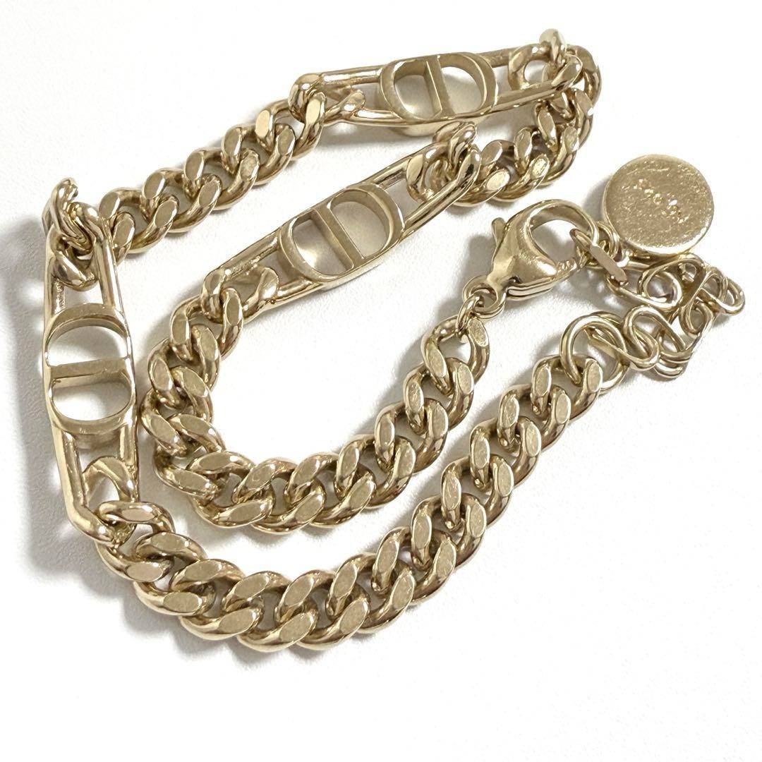 Christian Dior - 【美品】ディオール メンズ CD アイコン チェーン