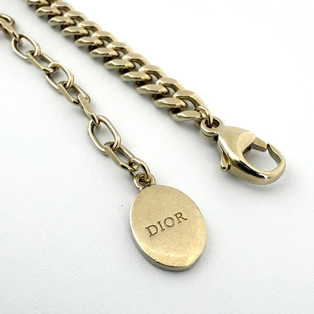 Christian Dior - 【美品】ディオール メンズ CD アイコン チェーン
