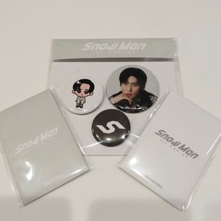 Snow Man - SnowMan POPUP in ソウル 目黒蓮 フォトカード 缶バッジの