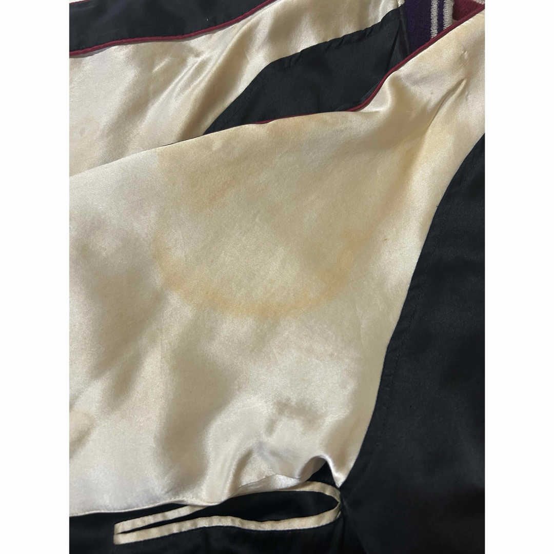 スカジャン ☆ドラゴン虎 舞子 リバーシブル ヴィンテージ シルクの