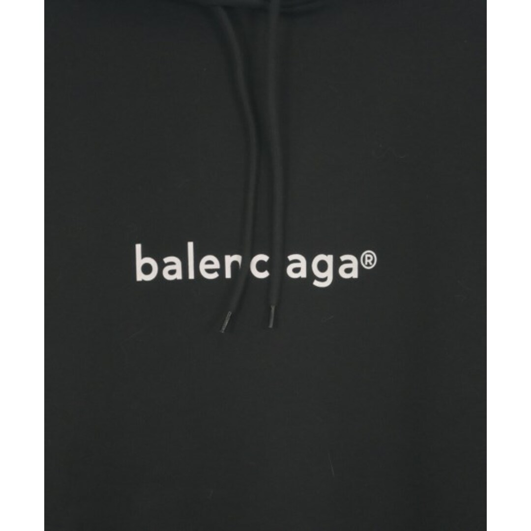 BALENCIAGA - BALENCIAGA バレンシアガ パーカー XS 黒 【古着】【中古