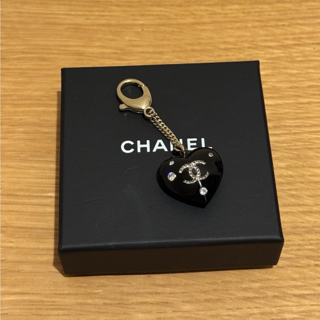 CHANEL - CHANEL シャネル キーホルダー キーリング ハート ココマーク