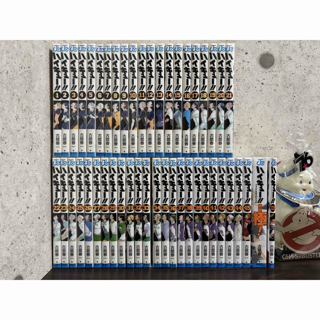 ハイキュー！！ 1〜45巻 全巻セット 極！ 33.5巻付き