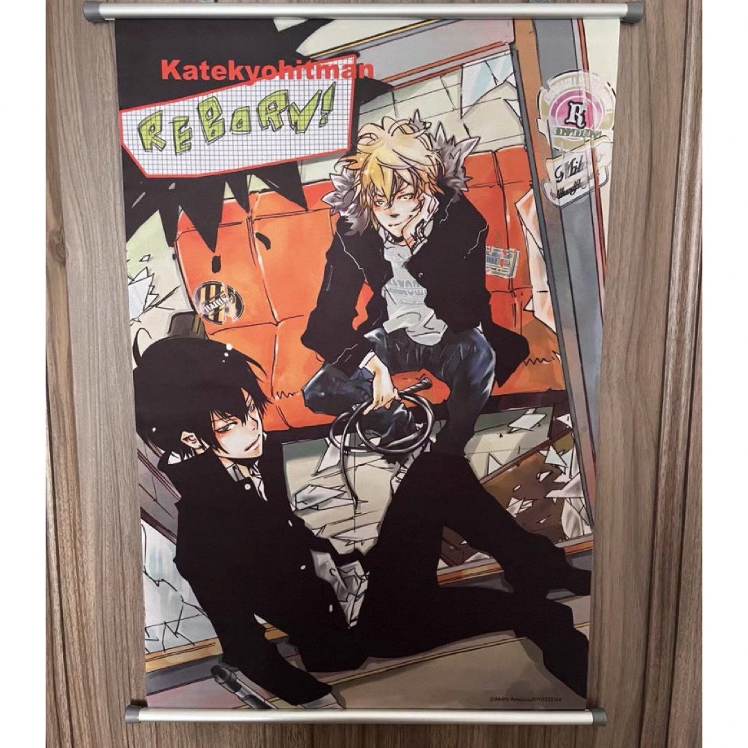 家庭教師ヒットマンリボーン 中国限定 雲雀恭弥 ディーノ タペストリー