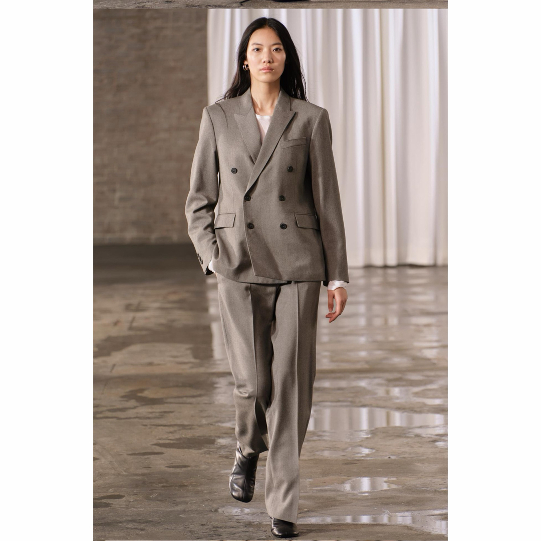 ZARA - ZARA ザラ ダブルブレスト テーラードジャケット スーツ