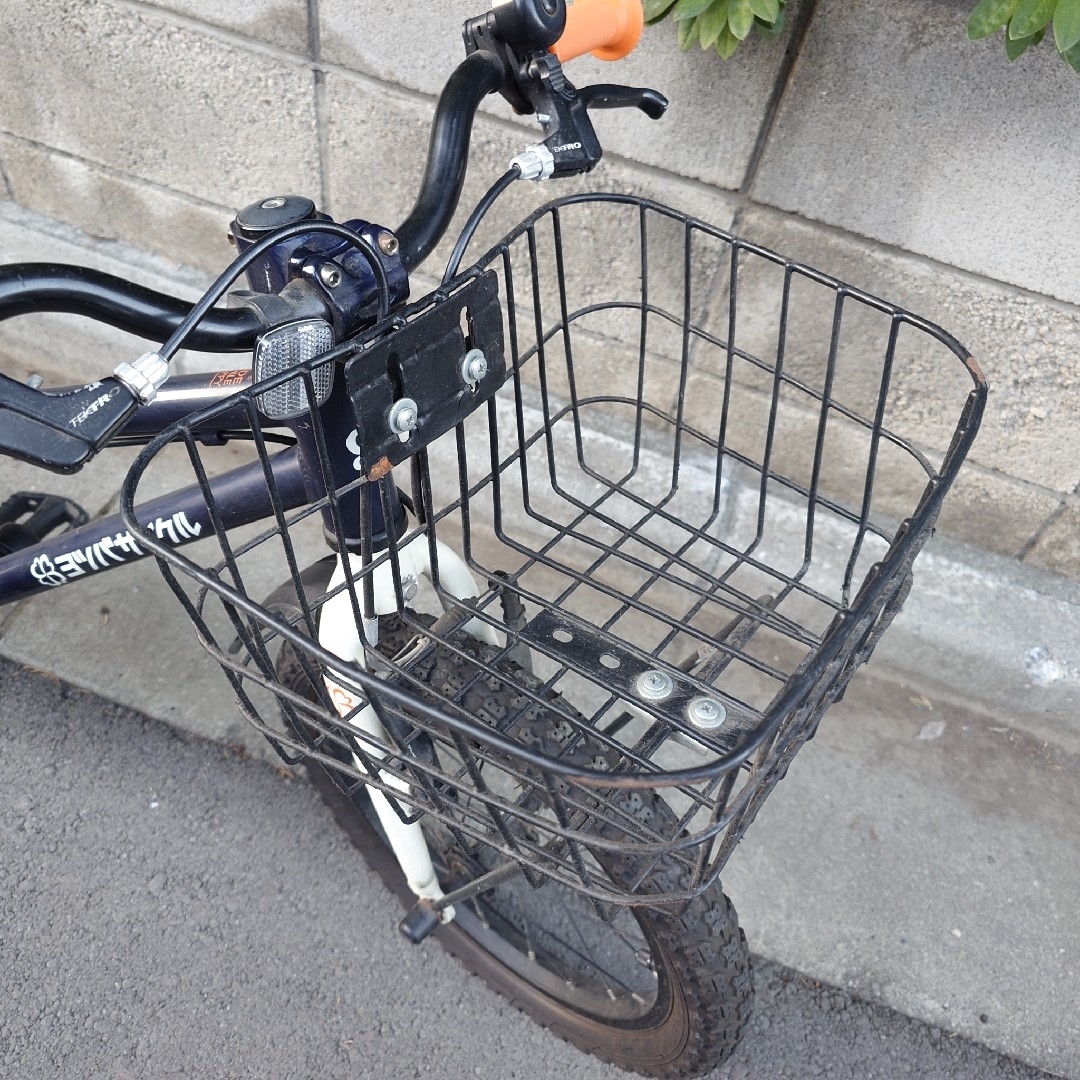 手渡し 東京】ヨツバサイクル 16インチ ネイビーの通販 by くら｜ラクマ