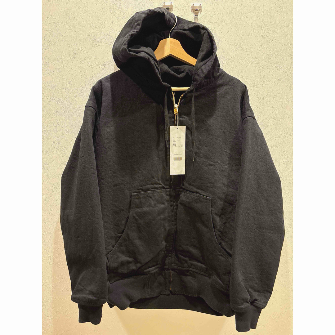 COMOLI - COMOLI コモリ ブラック デニム ジップ パーカーの通販 by し