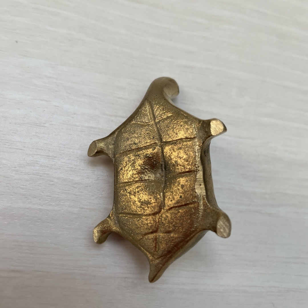 銅亀 置物 筆置き 文鎮 の通販 by ようこ's shop｜ラクマ