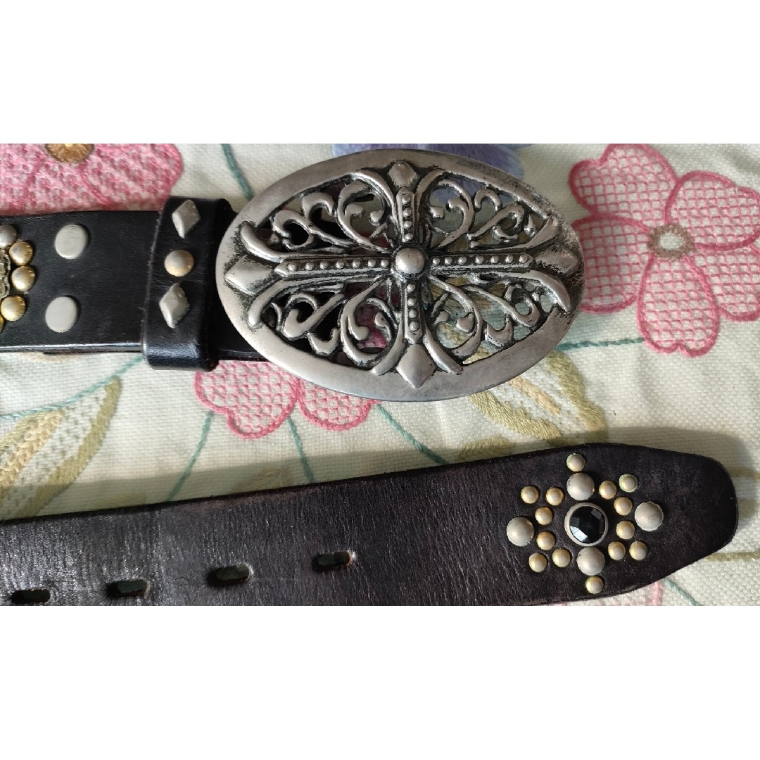 Diavlo - Diavlo メンズナックル コラボ クロスバックル ベルトの通販