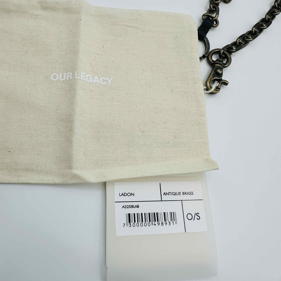 Our Legacy Ladon アワーレガシー ネックレス ローズ着用 金色の通販