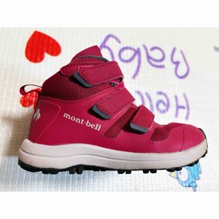 mont bell - モンベル トレッキングシューズ キッズ23センチの通販 by