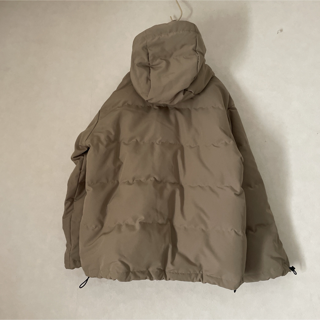 DANTON - DANTON フーデッド ダウンコート ライトベージュ レディース