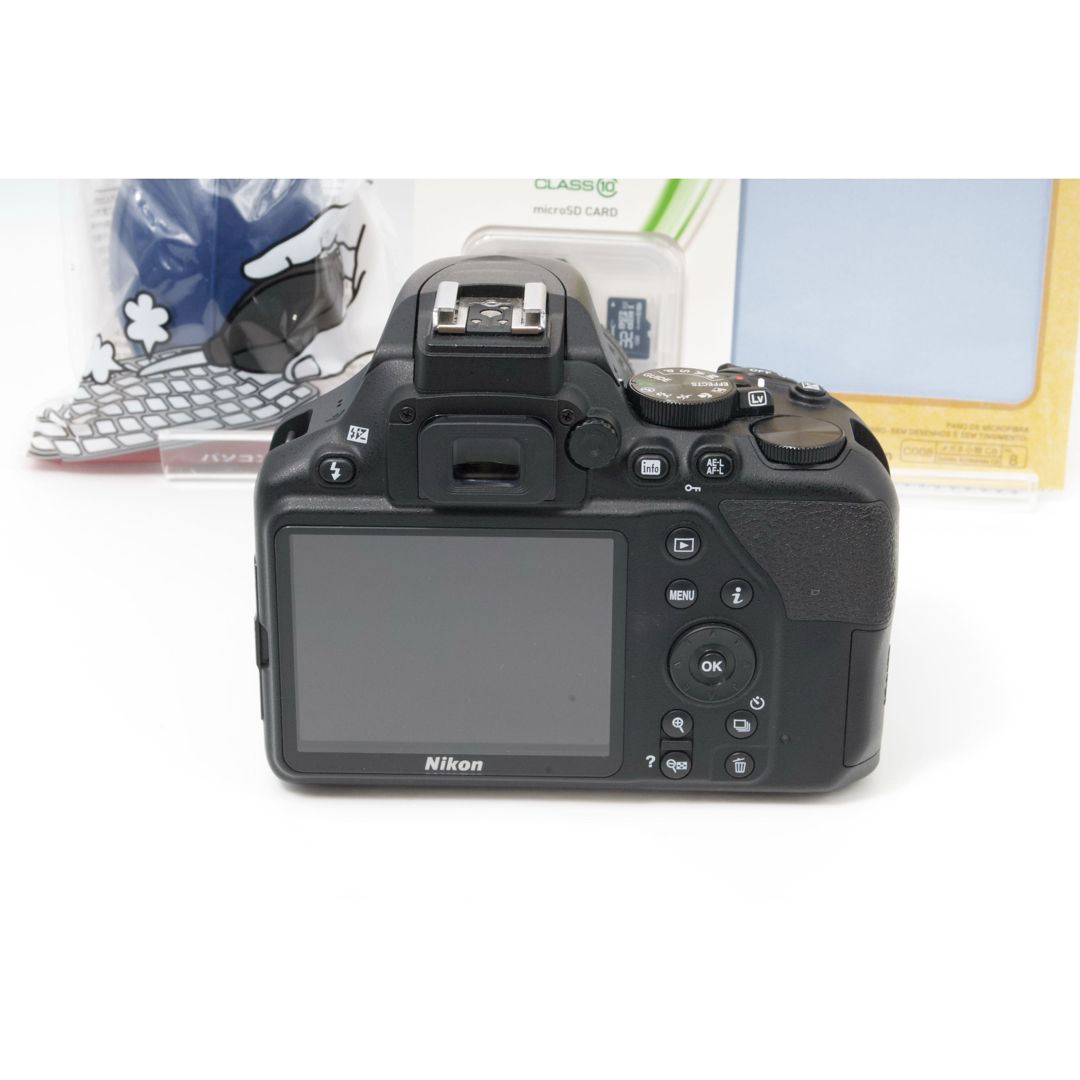 ❤️極美品☘️スマホ転送⭐️Nikon D3500 初心者/本格撮影/動画！すぐ