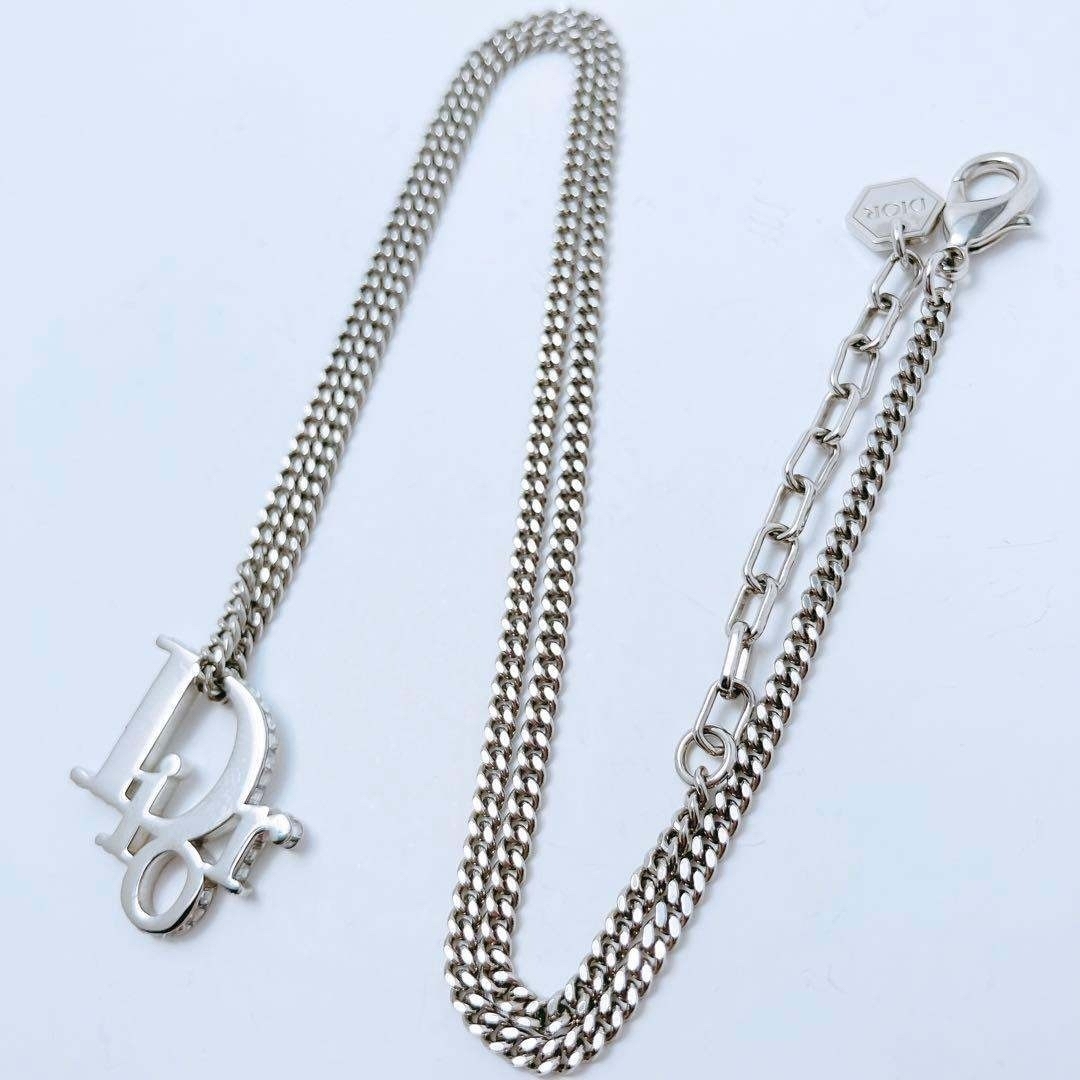 Dior - 新品同様 ディオール dior ネックレス シルバー メンズ ER31の