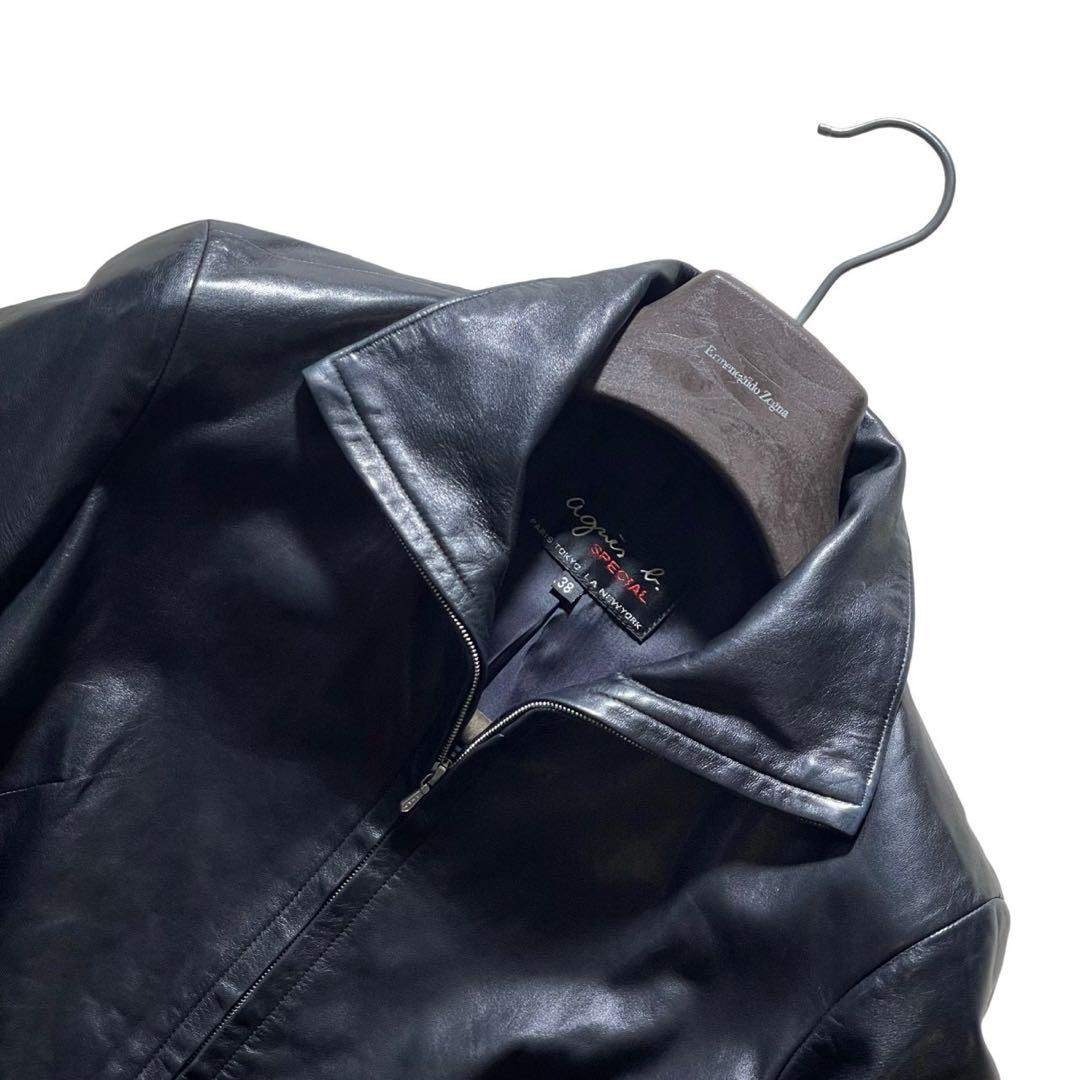 agnes b. - 美品□アニエスベー スペシャル レザージャケット 羊革