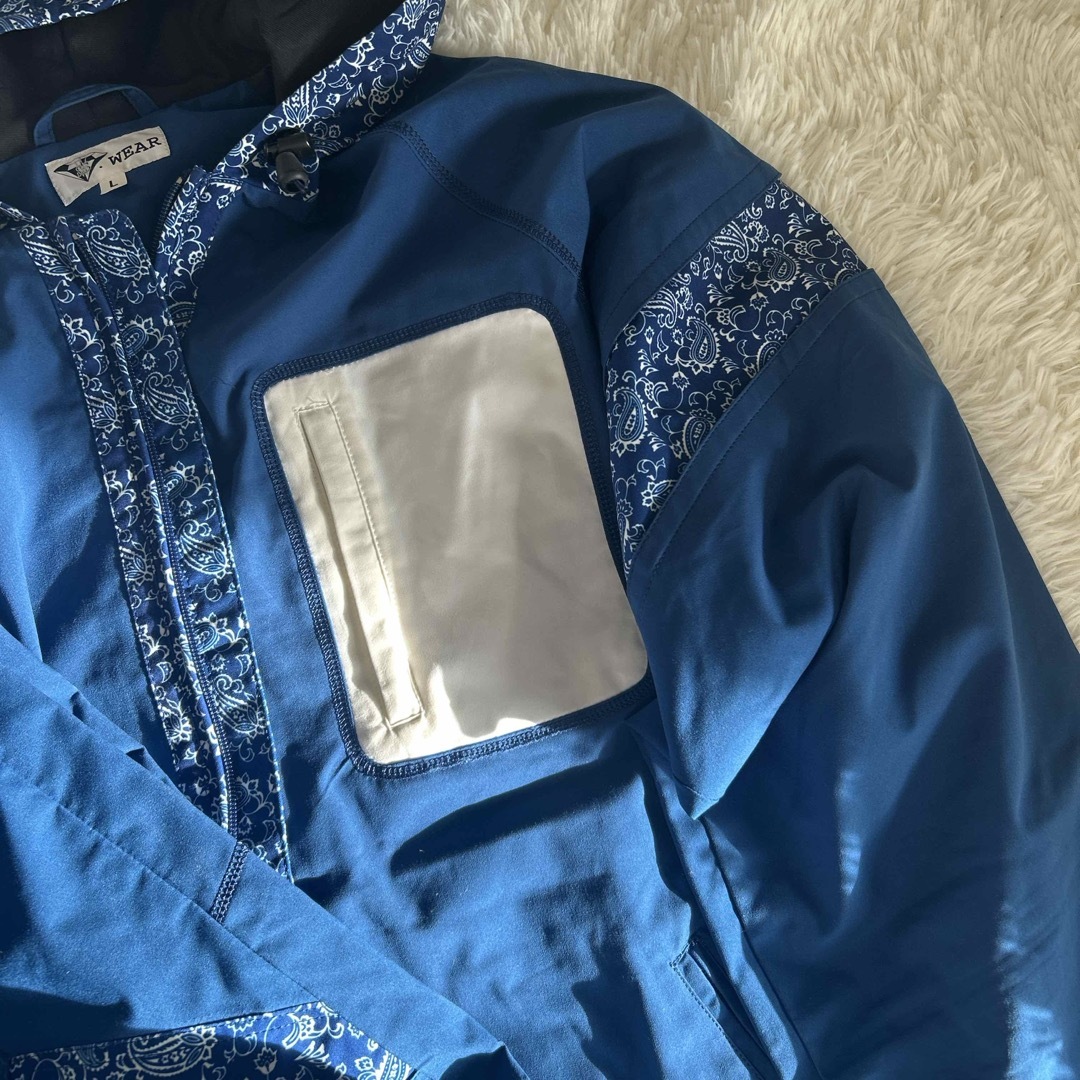 超極品！S-WEAR ウェア L上下セット スノーボード 男女兼用 ペイズリー