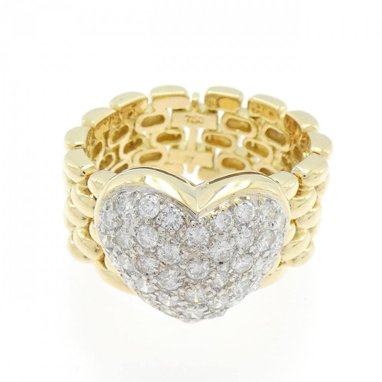 コメ兵｜ポンテヴェキオ ハート リング 0.84CT｜PONTE VECCHIO