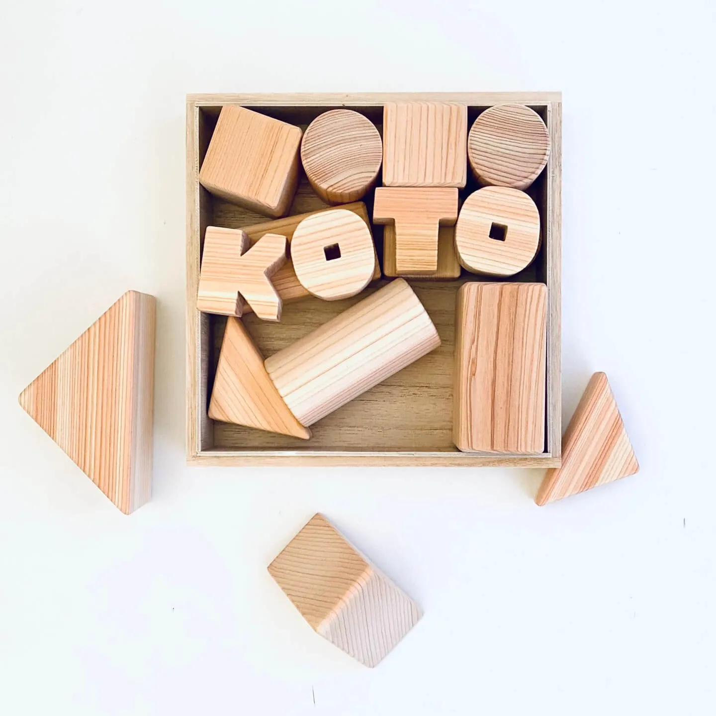 積み木セット 国産ひのき セミオーダー - Kanaete(カナエテ