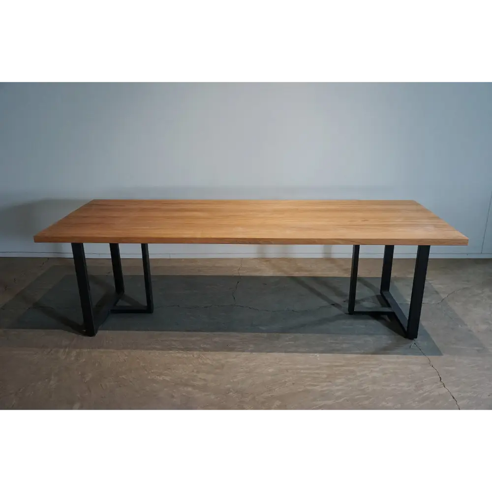 ダイニングテーブル 6人掛け トの字脚（四角天板） - Kanaete(カナエテ