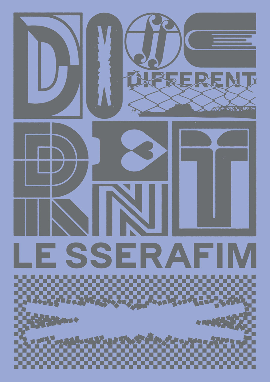 LE SSERAFIM 新曲 日本4thシングル 'DIFFERENT' 2025年6月24日(火