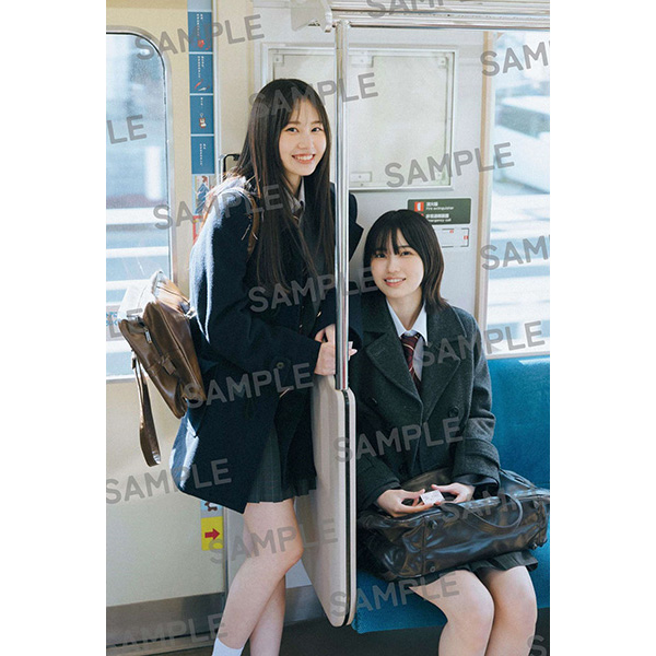 正源司陽子＆藤嶌果歩（日向坂46）、的野美青＆向井純葉（櫻坂46）から