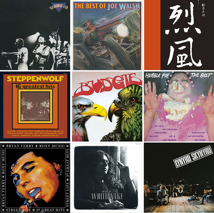 ハイレゾCD紙ジャケット「ROCKアナログ時代のベスト盤」シリーズ第4弾