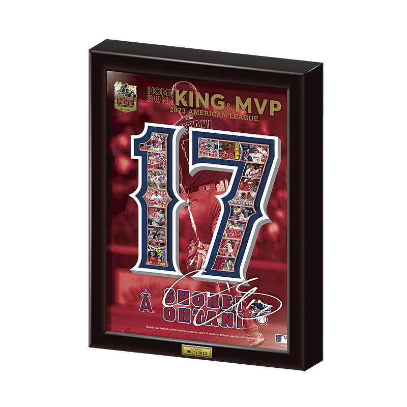 大谷翔平 2023 アメリカン・リーグ ホームラン王＆MVP獲得記念」限定