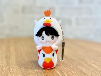 MGA なりきり！からあげクン ぬいぐるみキーチェーン（3種セット