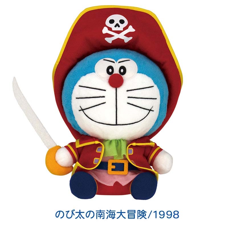 ぬいぐるみセット(J)/ ドラえもん映画40作品記念 : ドラえもん
