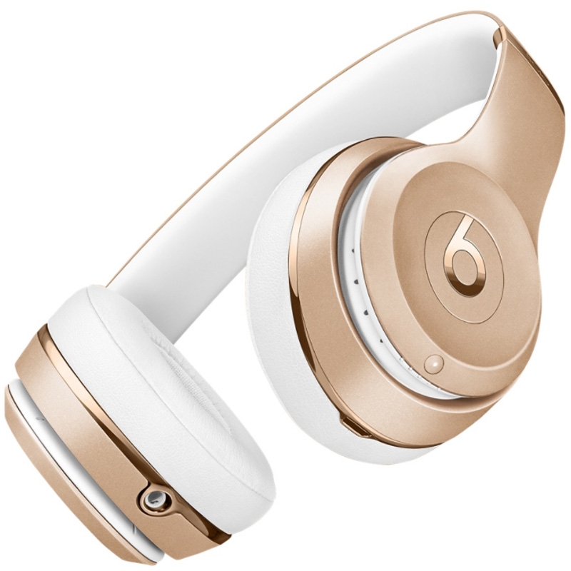 Beats Solo3 Wirelessオンイヤーヘッドフォン ゴールド Apple