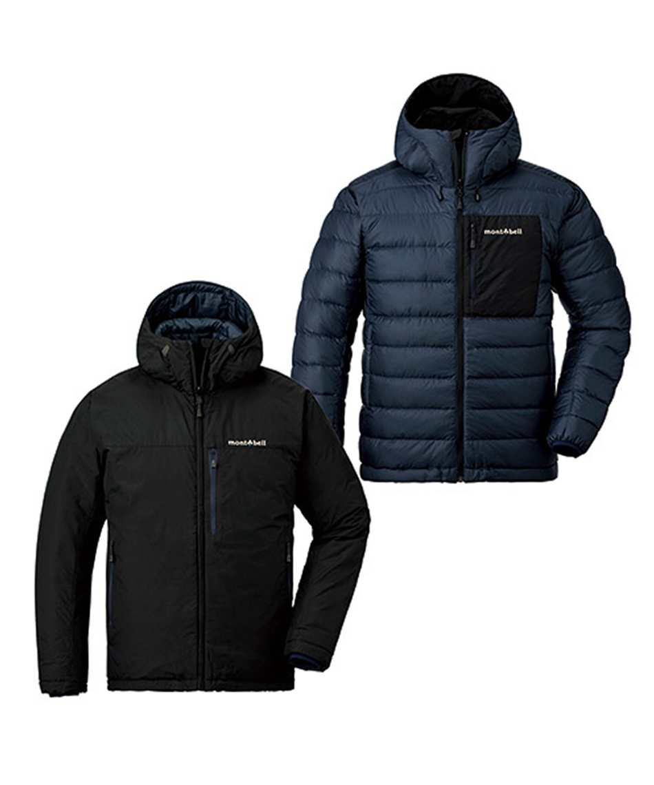 ダウンジャケット リバーシブル コロラドパーカ 1101492 BK/DN