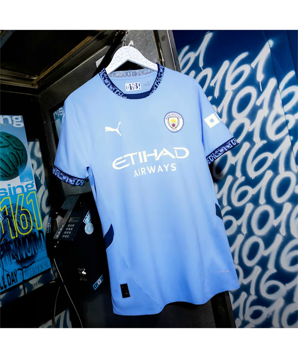 サッカーウェア レプリカシャツ マンチェスターシティ FC 2024-25