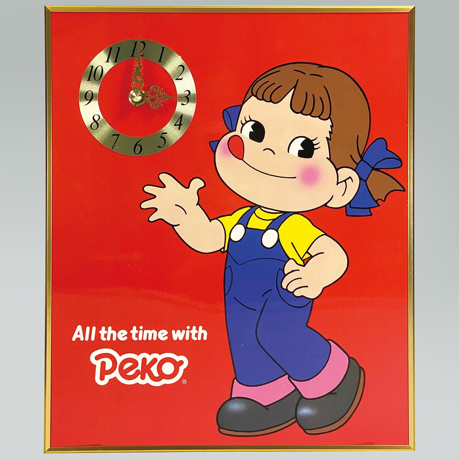 1859］ 不二家 ペコちゃんコレクション景品 時計