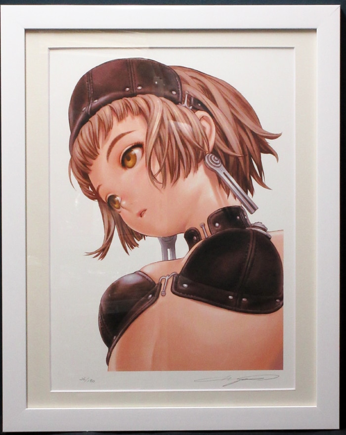 村田蓮爾 直筆サイン入りカラー複製イラスト