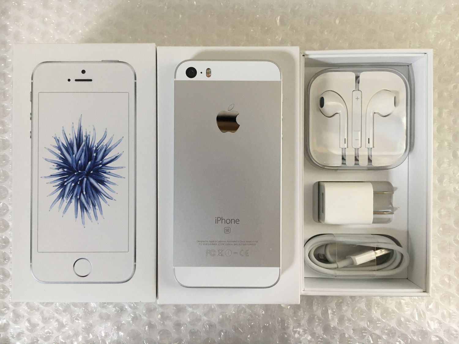 ムスビー｜新品同様 電池100％ iPhoneSE 32GB Silver SIMフリー
