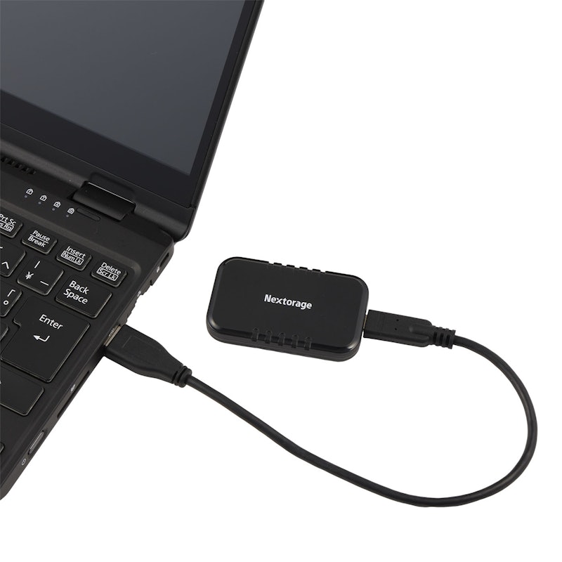 Nextorage ポータブルSSD NX-P2SE1TBの口コミ・評判は？実際に使って