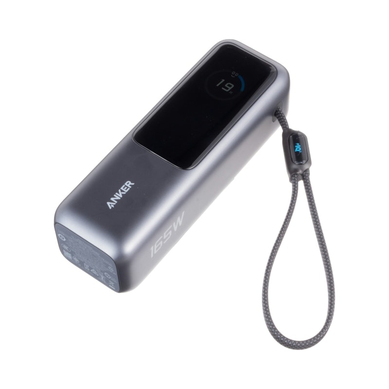 Anker Power Bank （25000mAh, Built-In & 巻取り式USB-Cケーブル